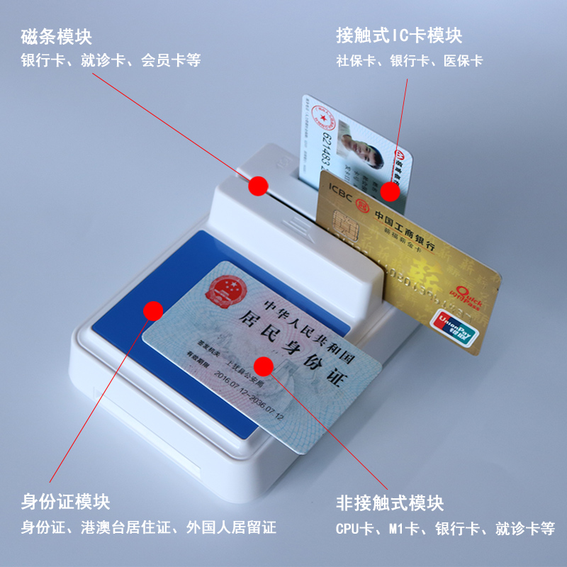 華大HD-100多功能社?？ㄗx卡器